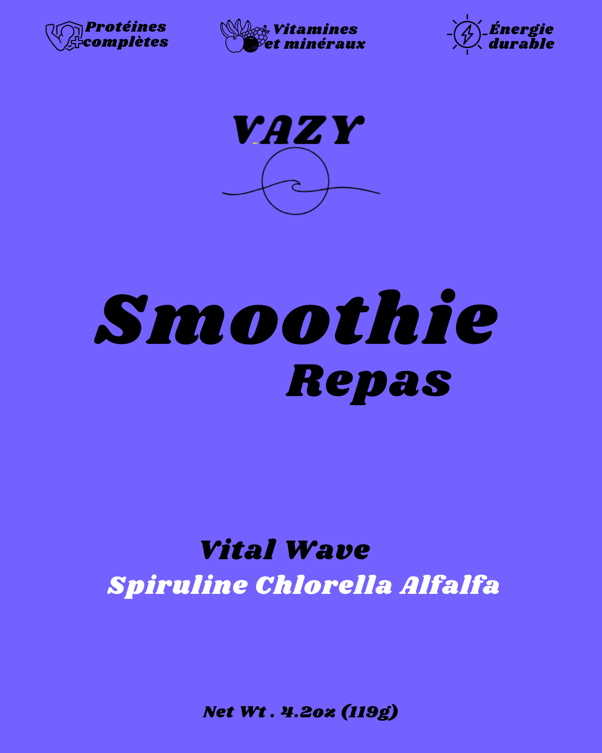 Smoothie Repas Vital Wave