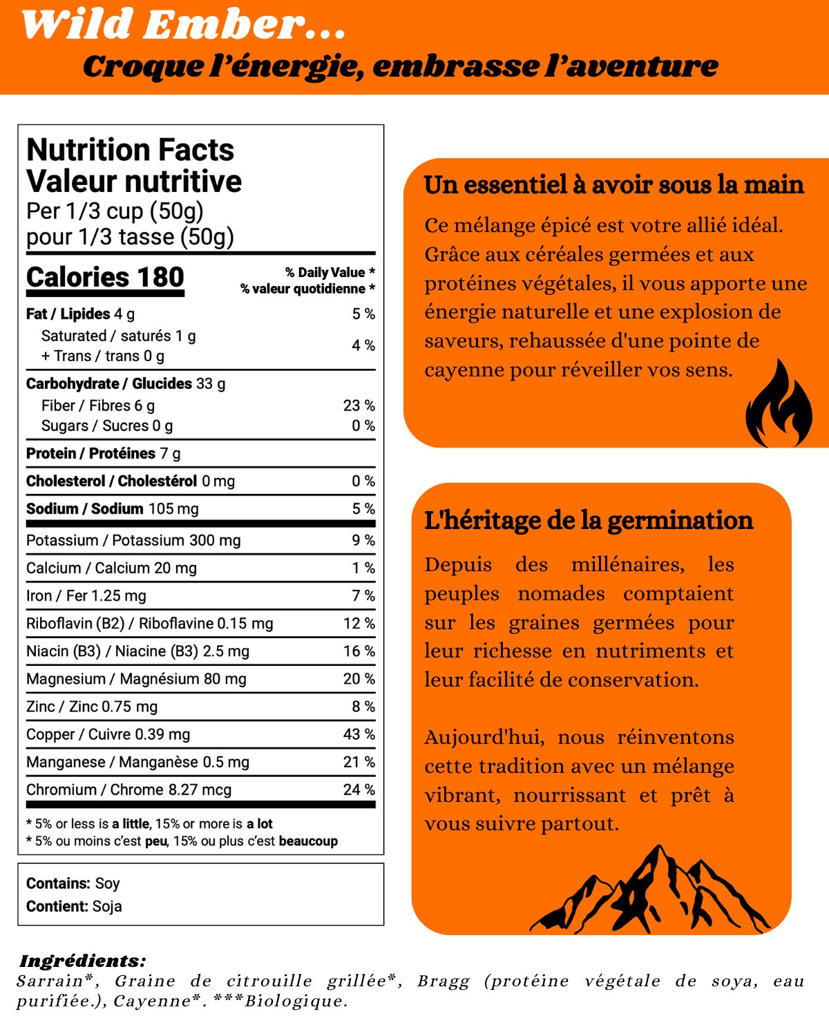 Trail Mix Wild Ember