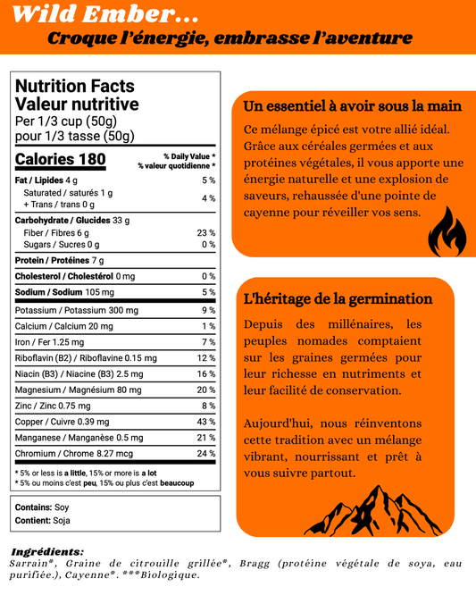 Trail Mix Wild Ember